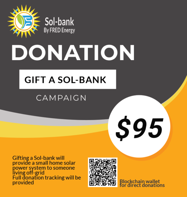 Donate a Sol-bank today